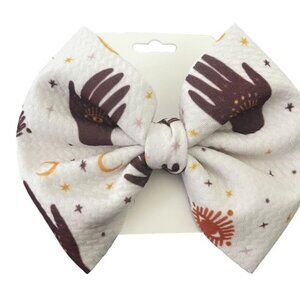 Hamsa Hand Hairbow 5" New